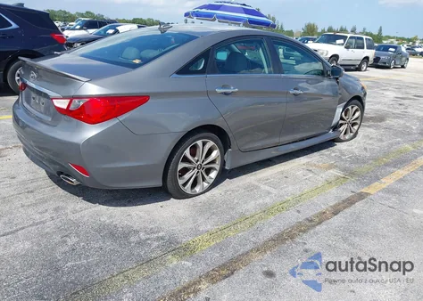 2014 Hyundai Sonata Se z USA, uszkodzony, nr VIN 5NPEC4AC5EH864033